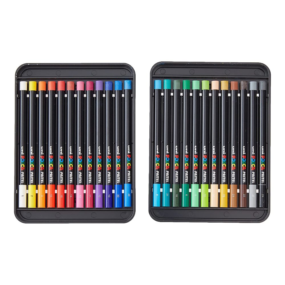 Uni- POSCA Pastel 24 Colors Set – Elka International