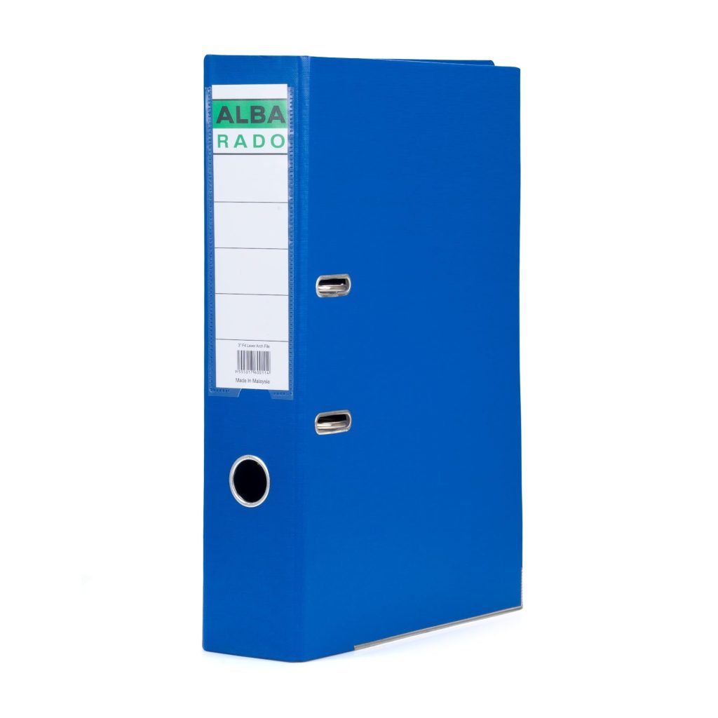 ALBA Rado Box file Plastic Covered (8cm) – Assorted Colors – Elka ...