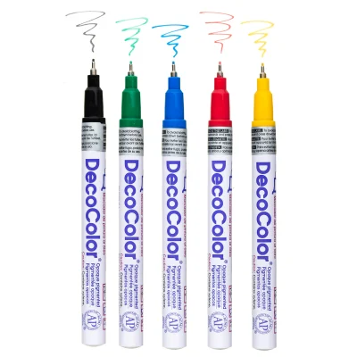 MARVY DecoColor Paint Marker Extra Fine MU-140-6D