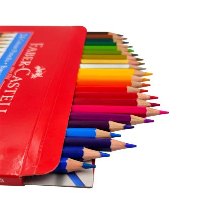 Faber Castell Color Pencil,Cardboard Pack of 24pcs FC-CPL24-120124