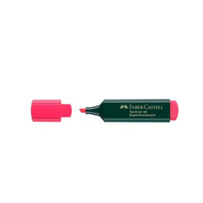 Faber Castell Textliner S.fluo Highlighter,RED FC-154821-RD