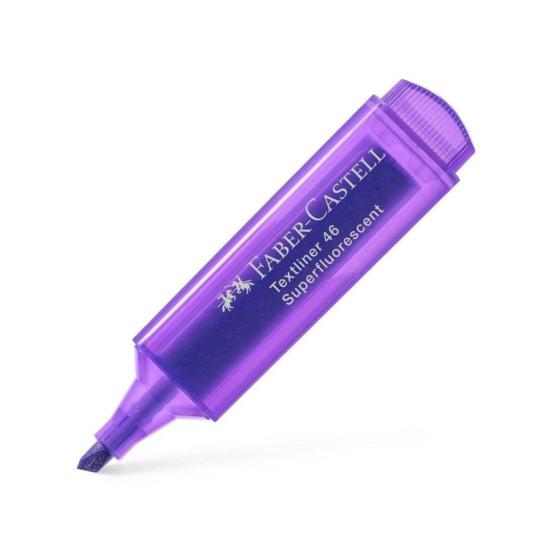Faber Castell Textliner S.fluo Highlighter,Violet FC-154636-VT