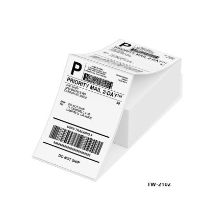 Tanex Labels White Bx=100Sht,210x148.5mm,2Lbl/Sht TW-2102