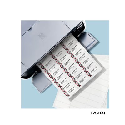 Tanex Labels White Bx=100Sht,70x42mm,21Lbl/Sht TW-2124