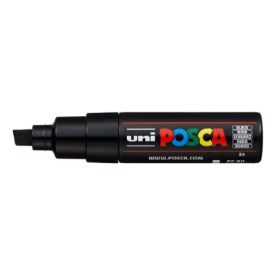 Uni POSCA Marker – Bold Chisel Tip 8mm (PC-8K Series) – All Colours